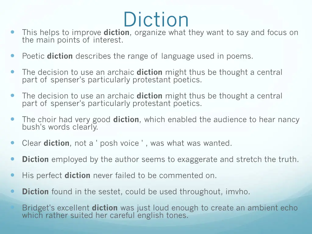 diction 1