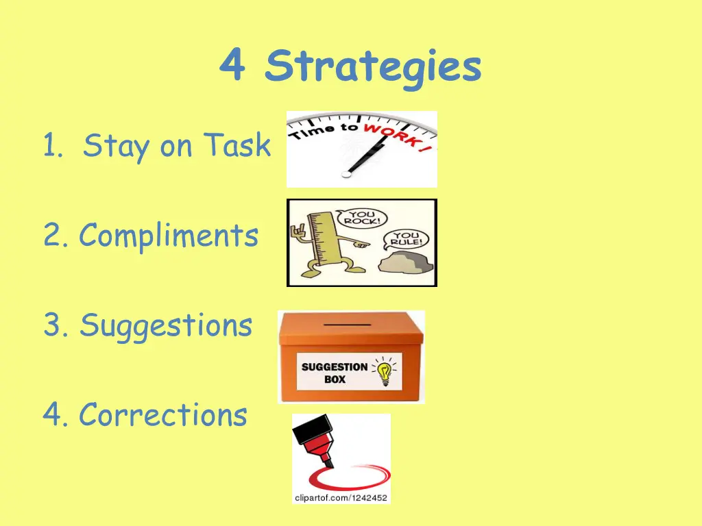 4 strategies