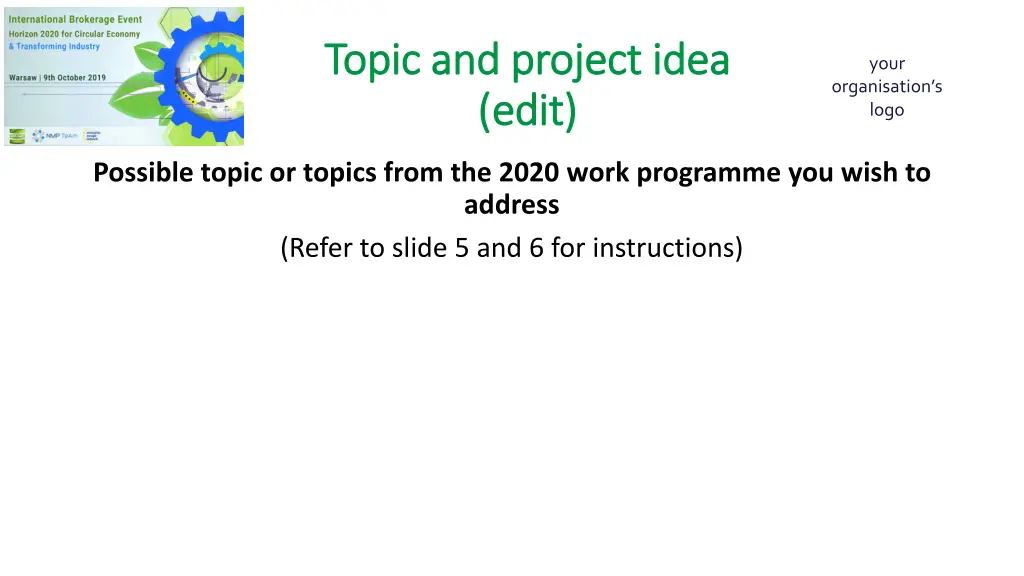 topic and project idea topic and project idea