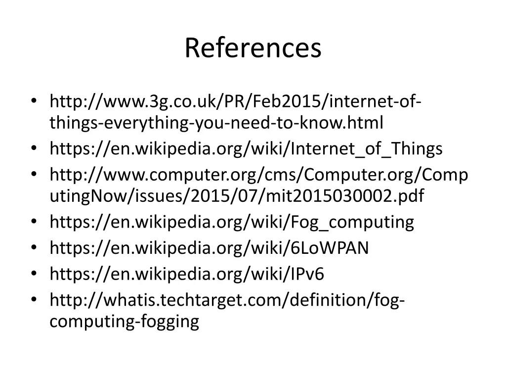 references