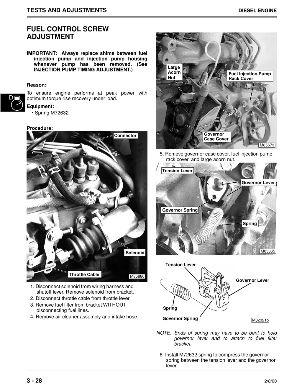 tests and adjustments 3