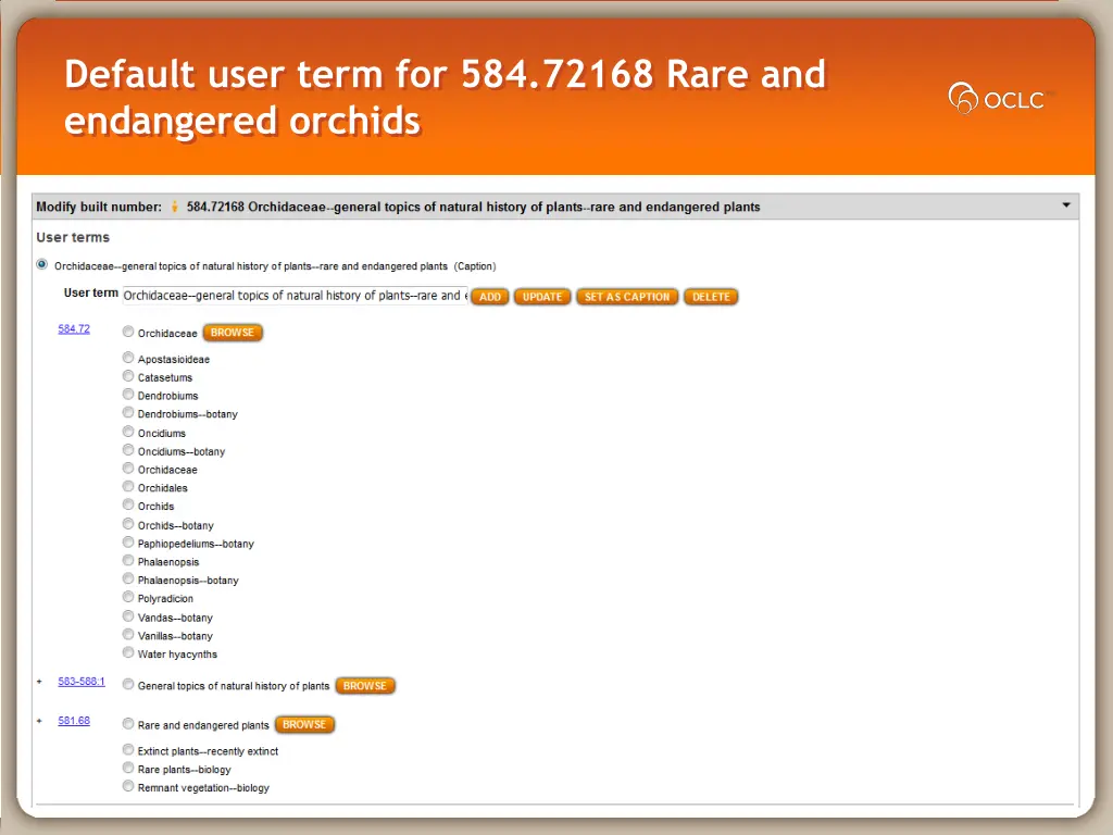 default user term for 584 72168 rare