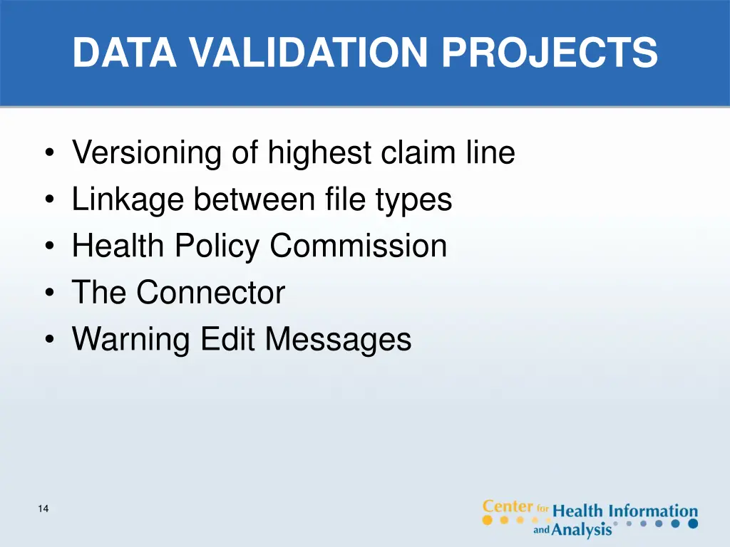 data validation projects 1