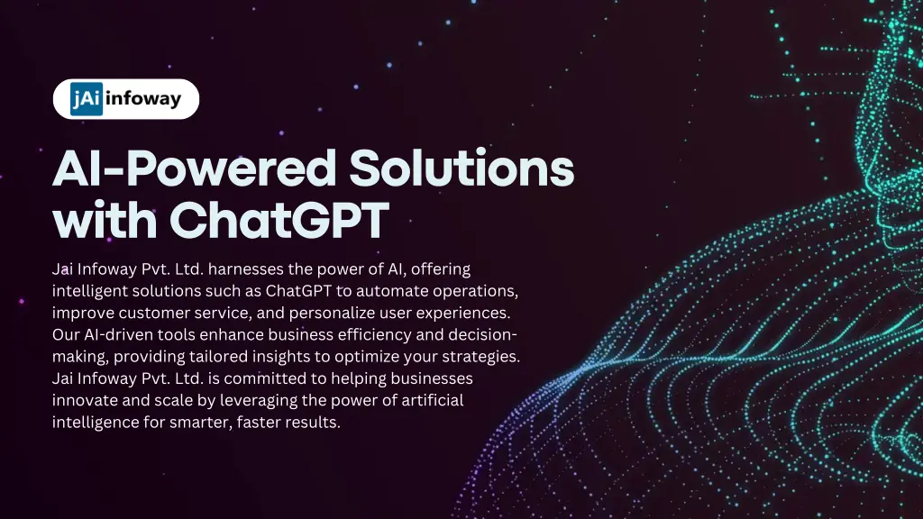 ai powered solutions with chatgpt jai infoway