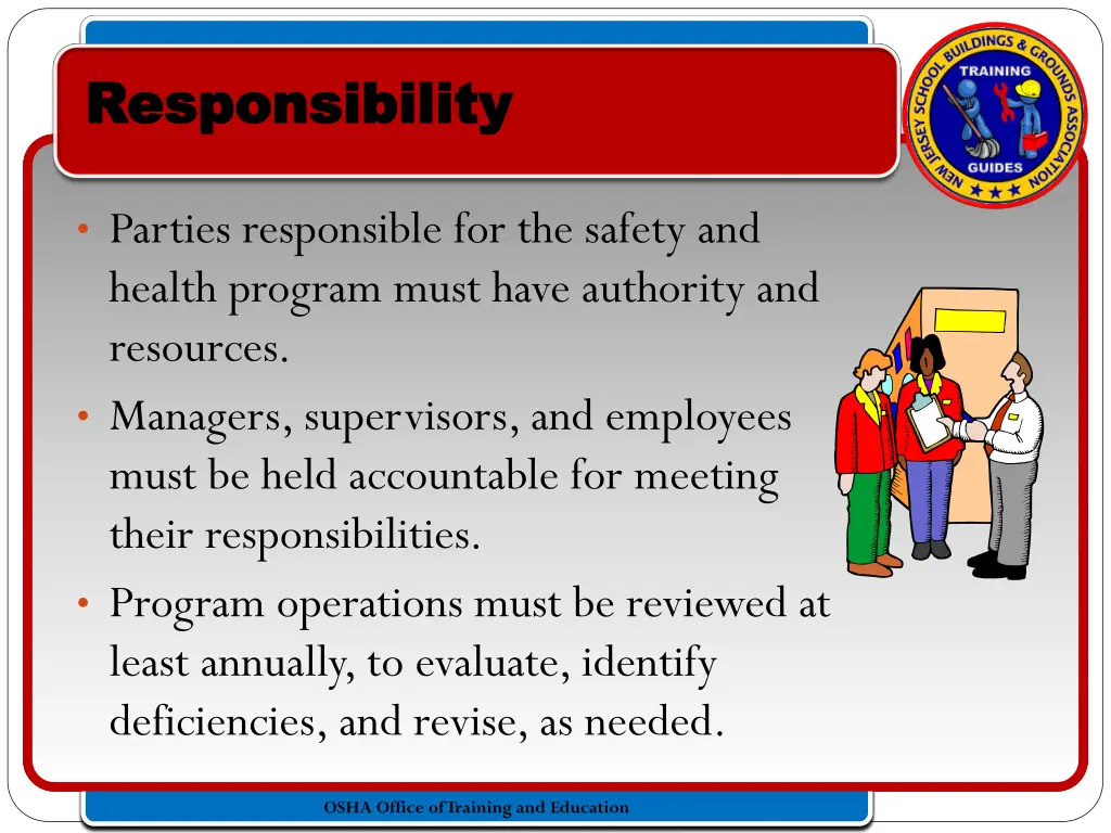 responsibility responsibility