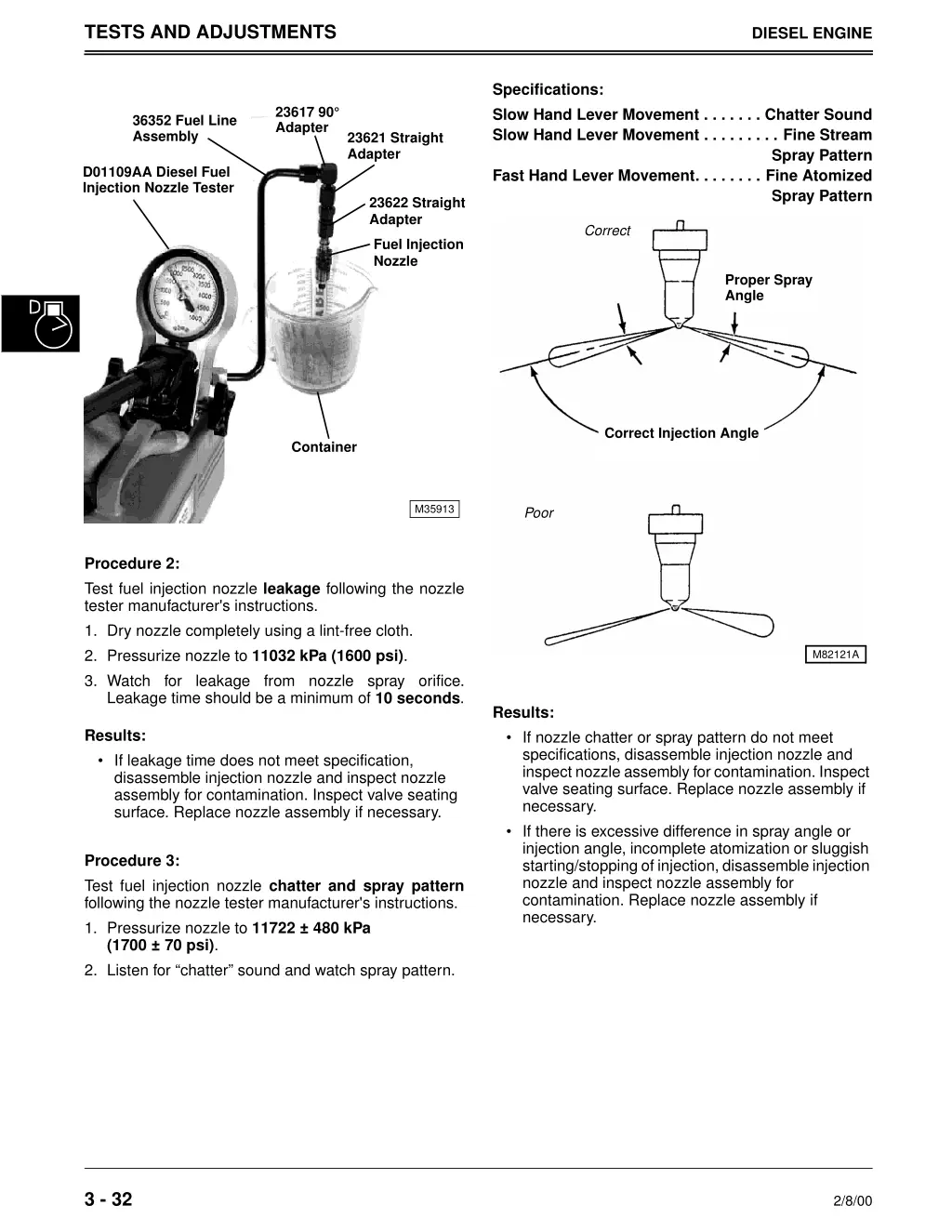 tests and adjustments 7