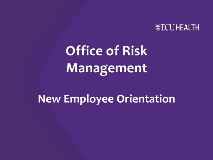 office of risk management