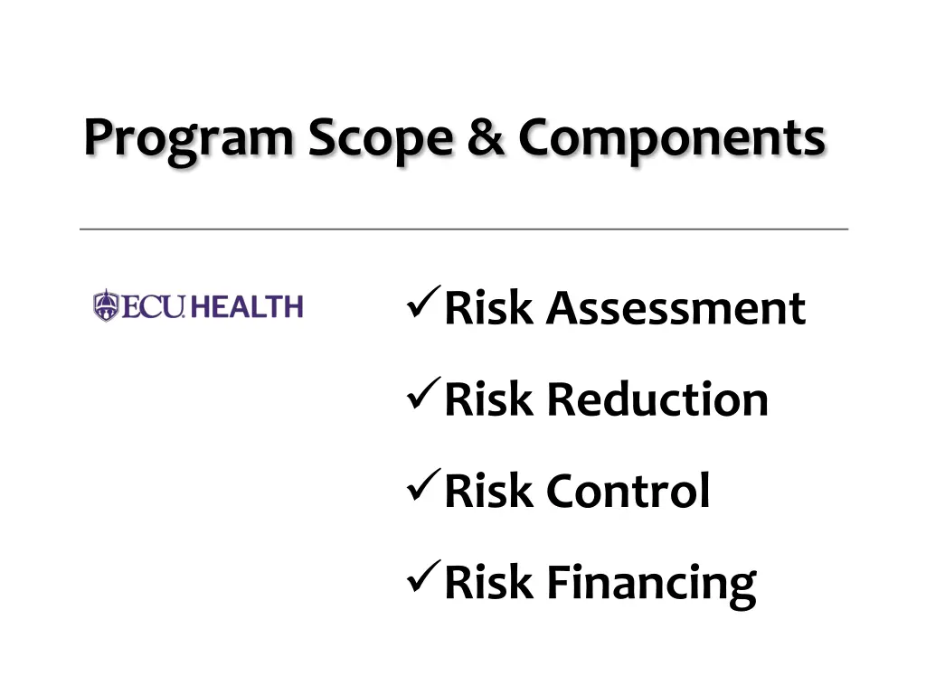 program scope components