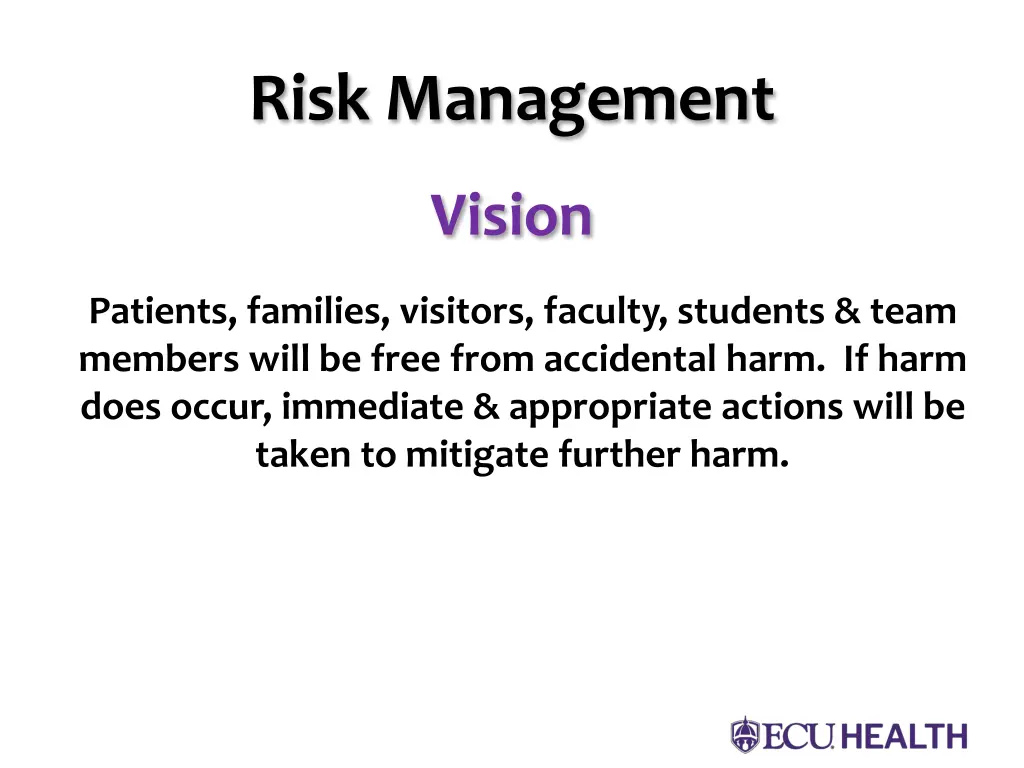 risk management