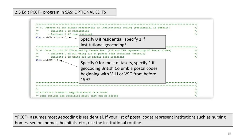 2 5 edit pccf program in sas optional edits