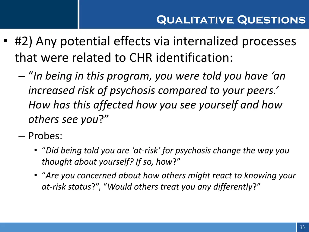 qualitative questions 1