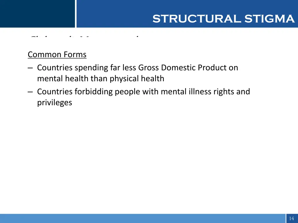 structural stigma 1