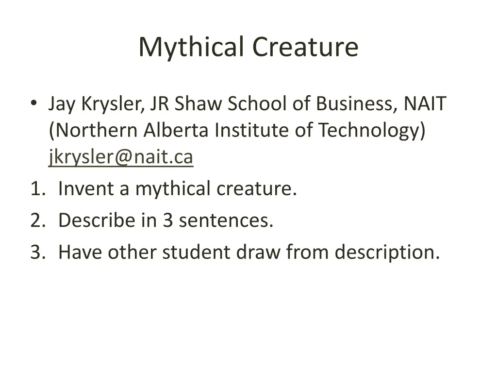 mythical creature