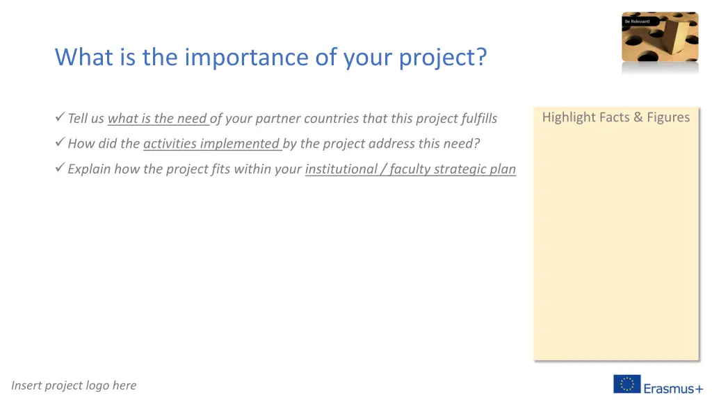 what is the importance of your project