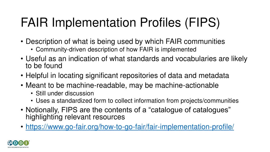 fair implementation profiles fips