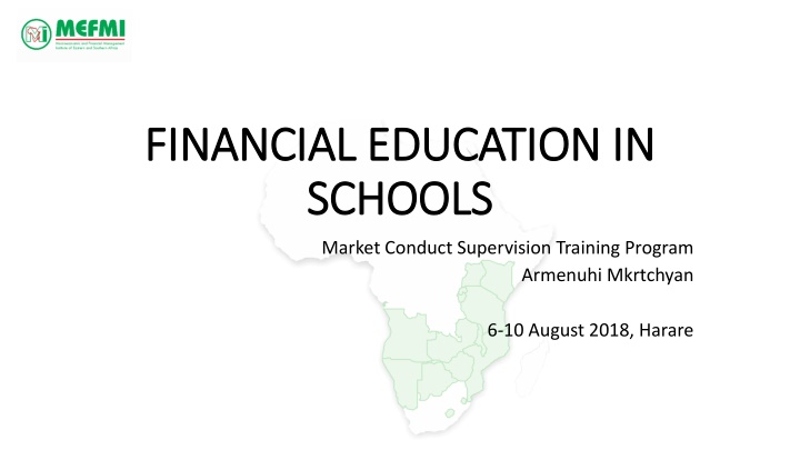 financial education in financial education