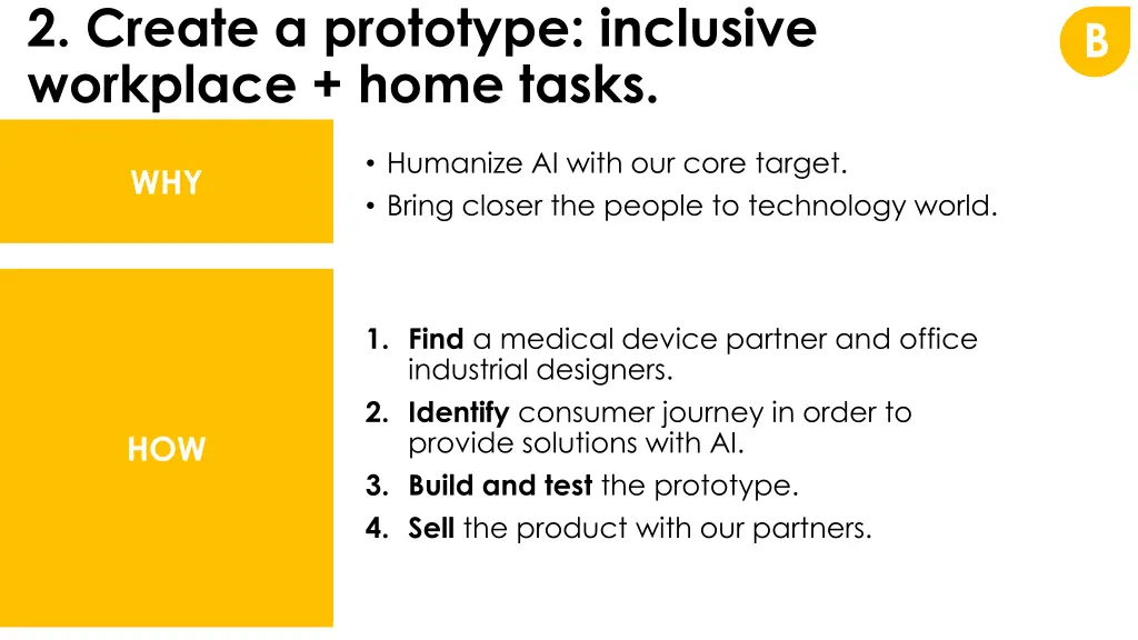 2 create a prototype inclusive workplace home