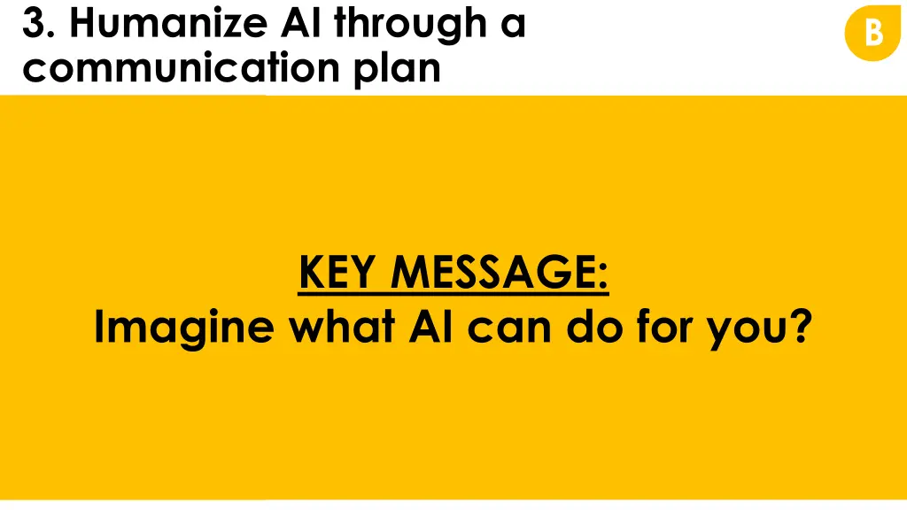 3 humanize ai through a communication plan 1