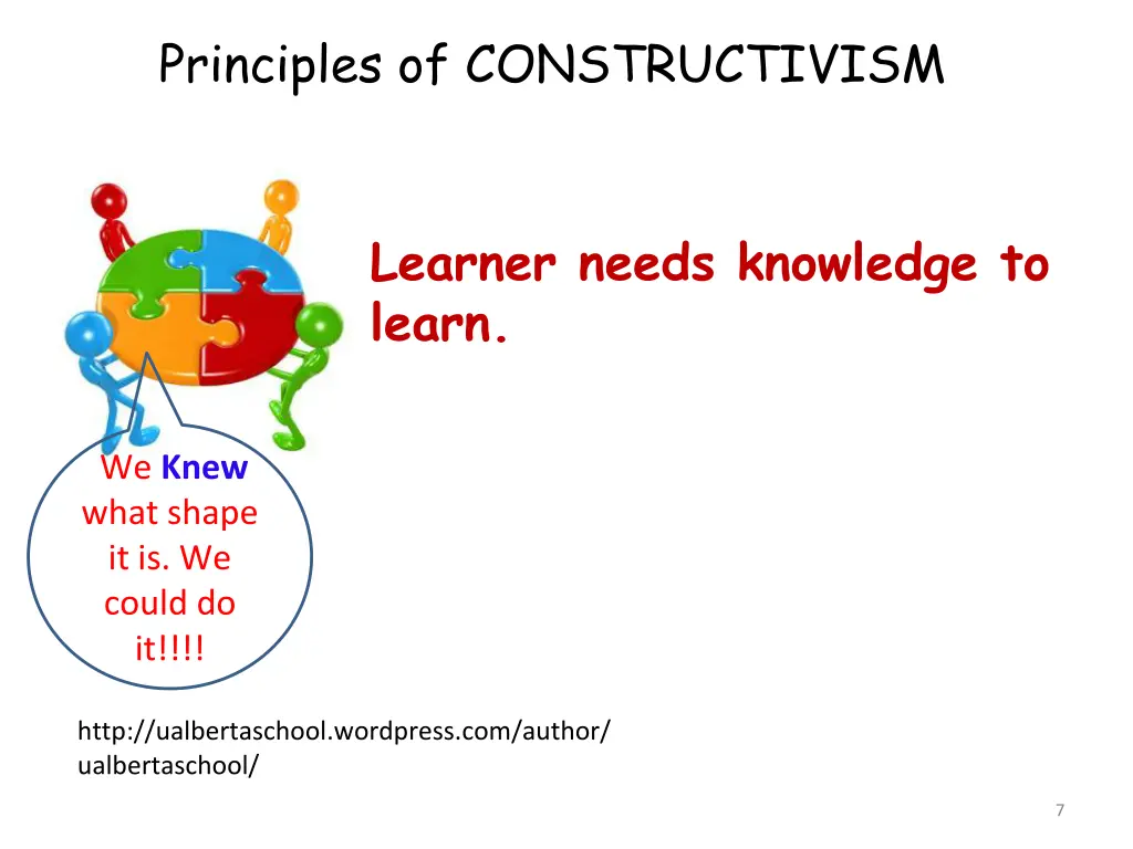 principles of constructivism 4