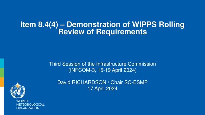 item 8 4 4 demonstration of wipps rolling review