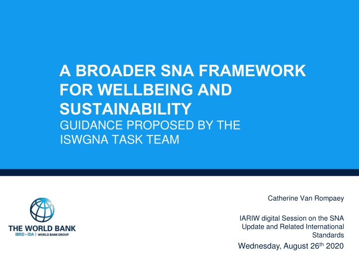 a broader sna framework for wellbeing