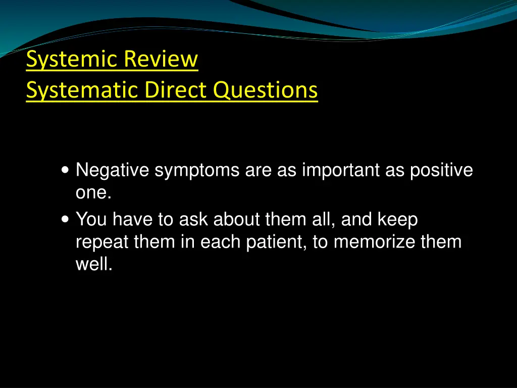 systemic review systematic direct questions