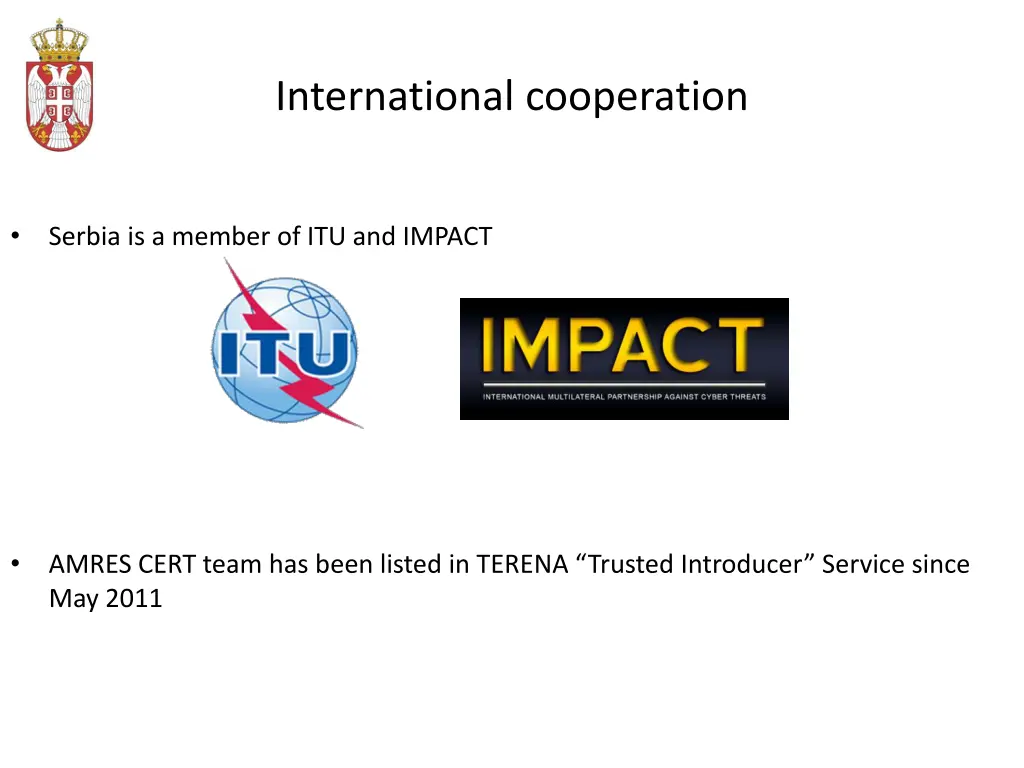 international cooperation