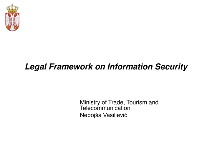 legal framework on information security