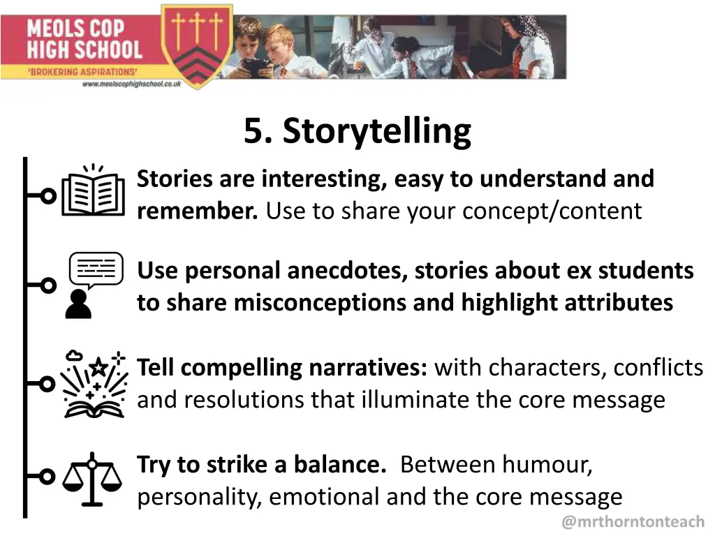 5 storytelling