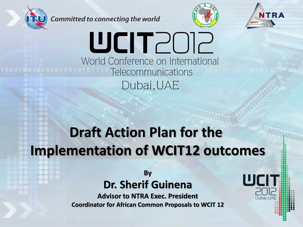 draft action plan for the implementation