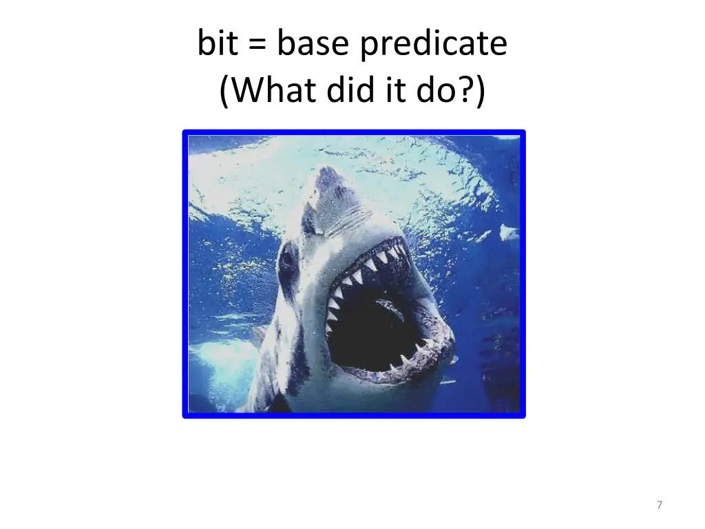 bit base predicate what did it do