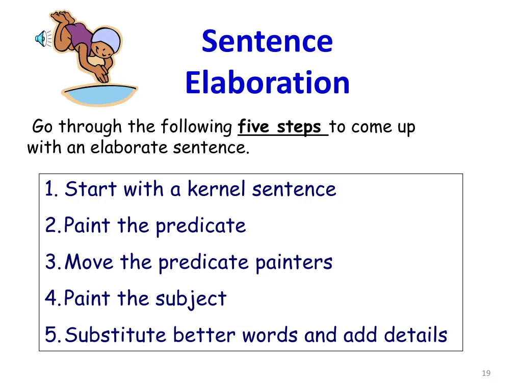 sentence elaboration 1