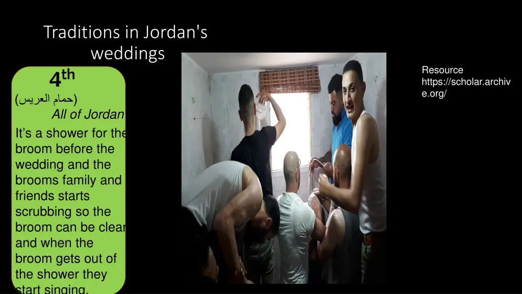 traditions in jordan s weddings 4 th all of jordan