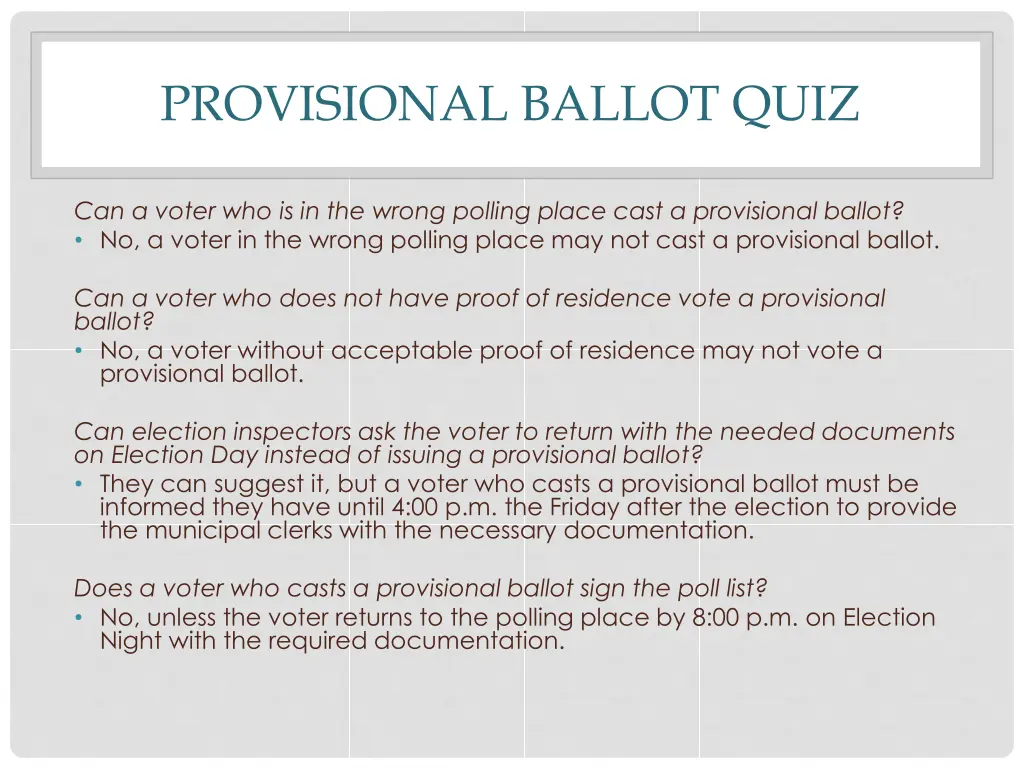 provisional ballot quiz