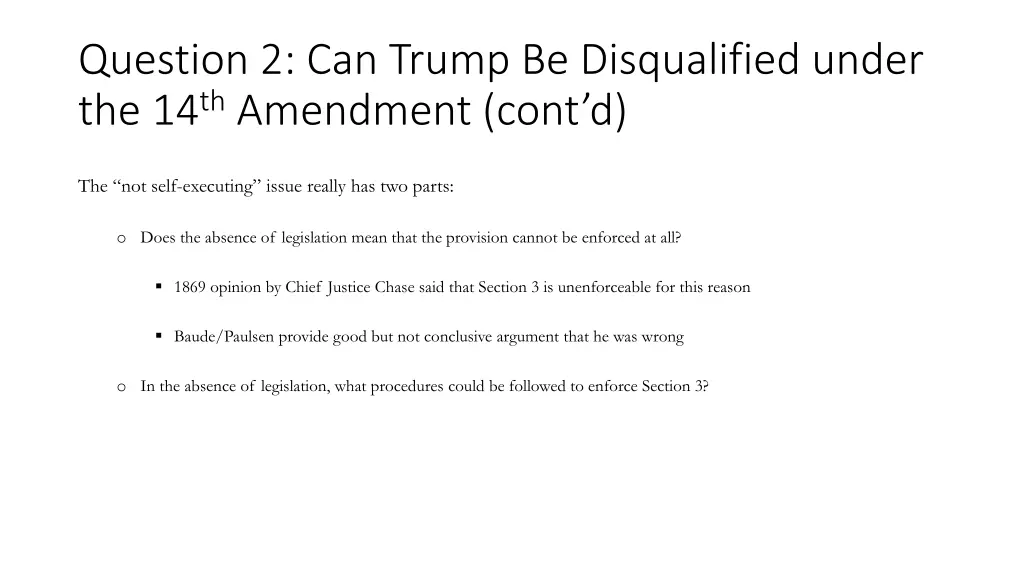 question 2 can trump be disqualified under 4