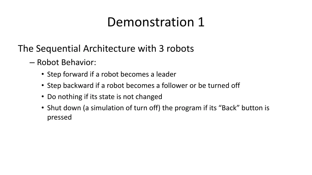 demonstration 1