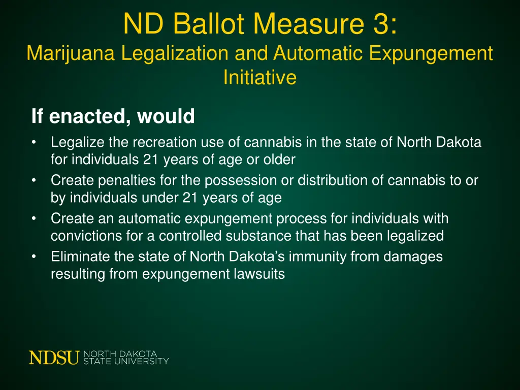 nd ballot measure 3 marijuana legalization