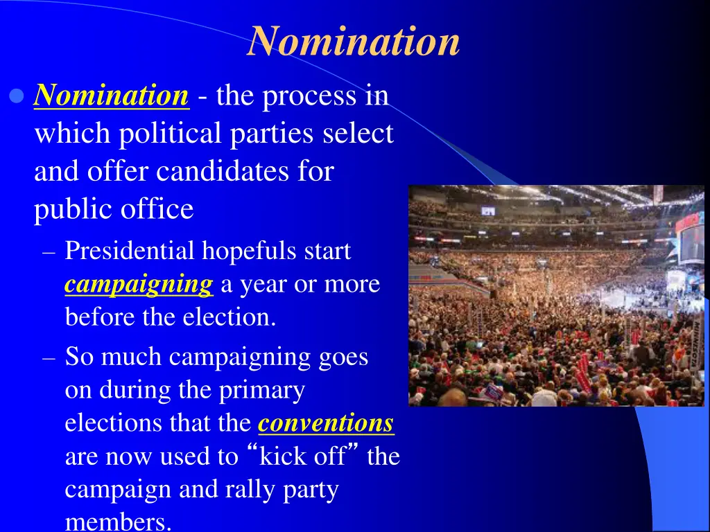 nomination