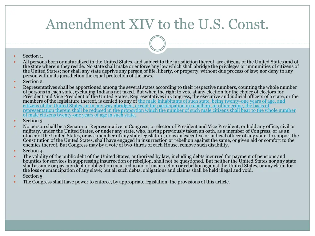 amendment xiv to the u s const 2