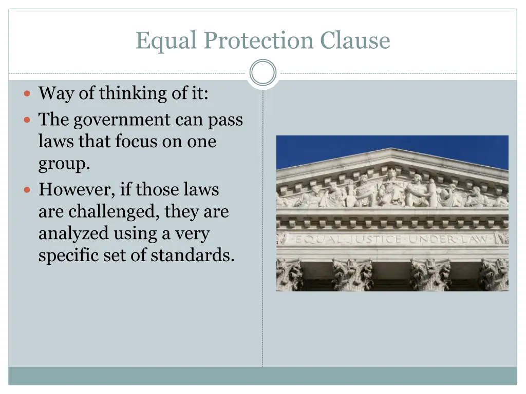 equal protection clause 2