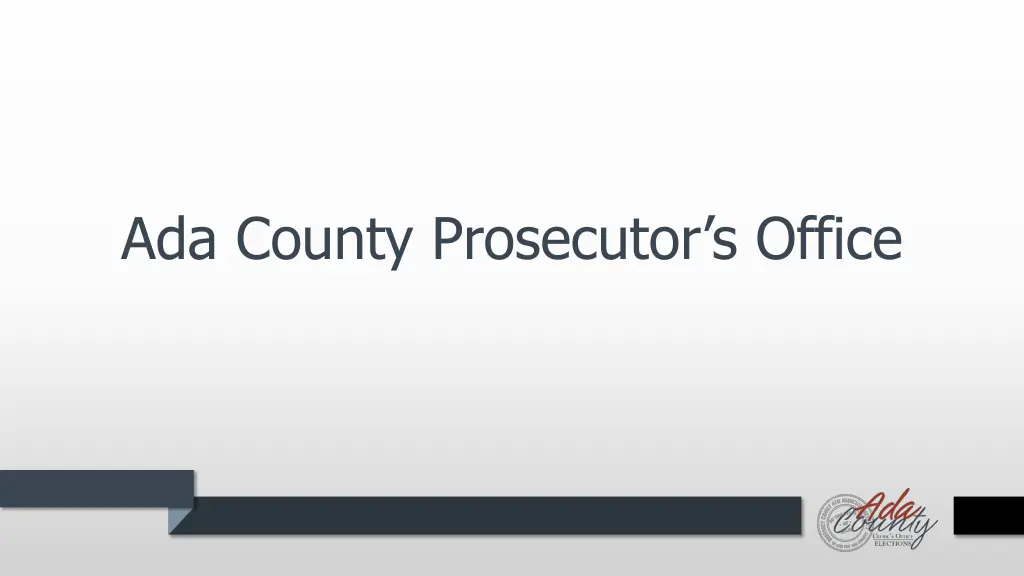 ada county prosecutor s office