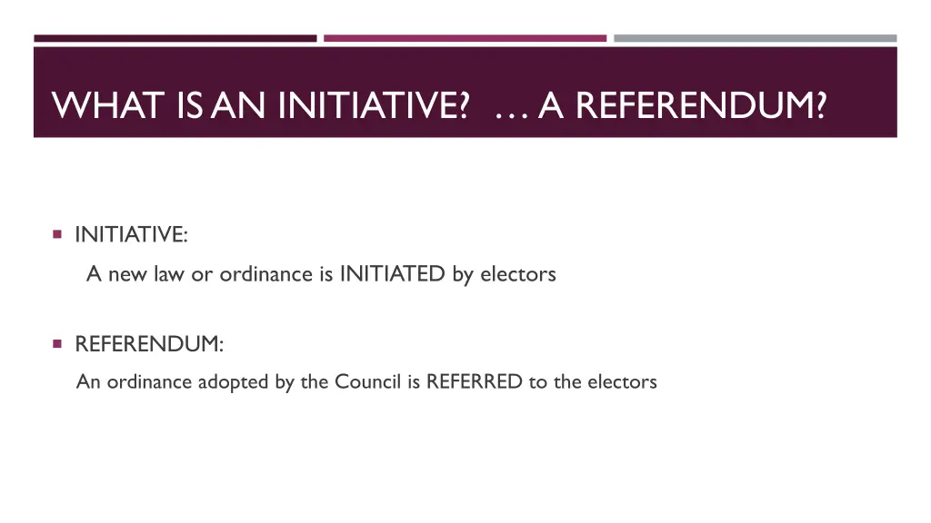 what is an initiative a referendum