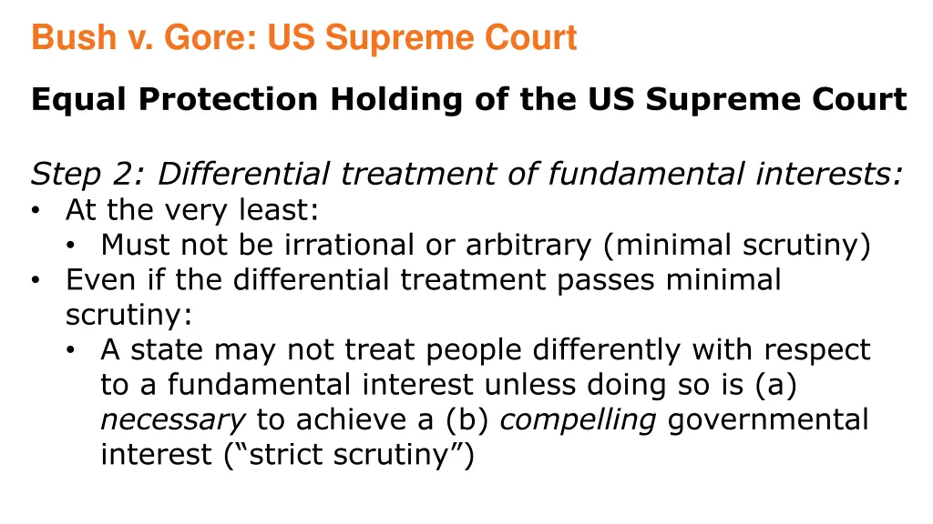 bush v gore us supreme court 2