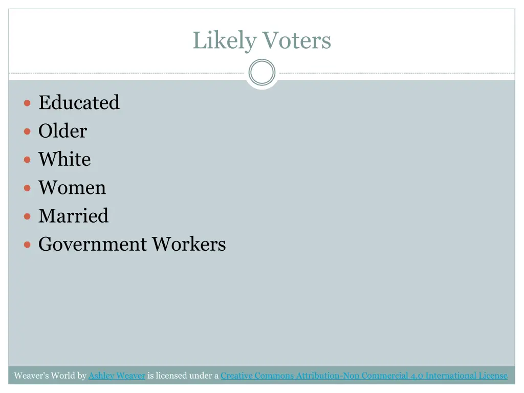 likely voters