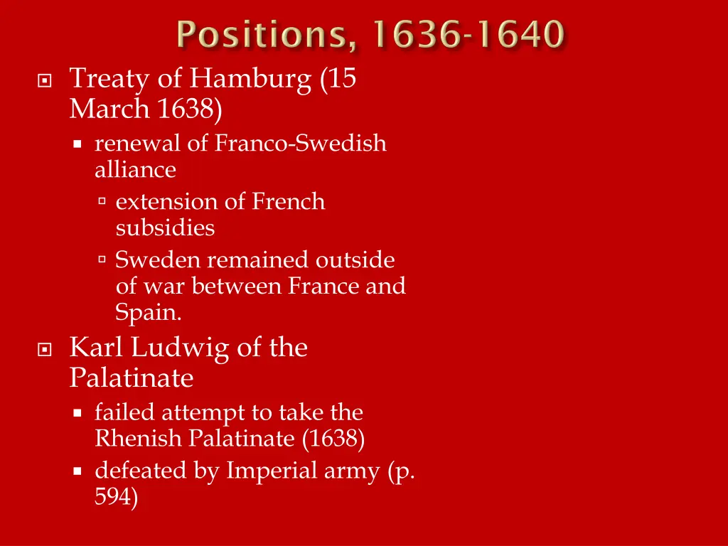 treaty of hamburg 15 march 1638 renewal of franco