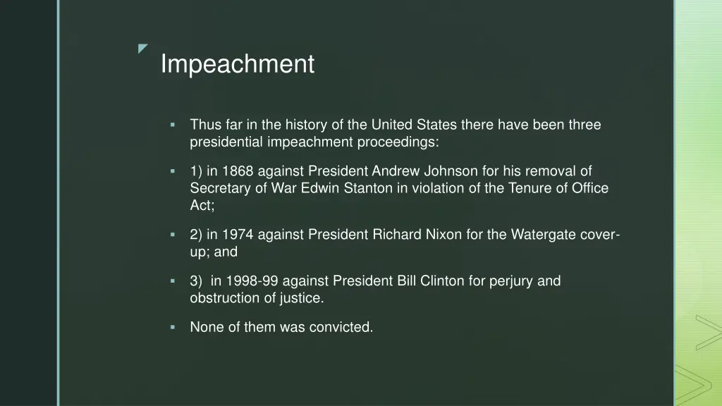 impeachment