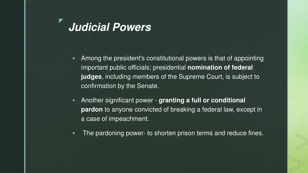 judicial powers