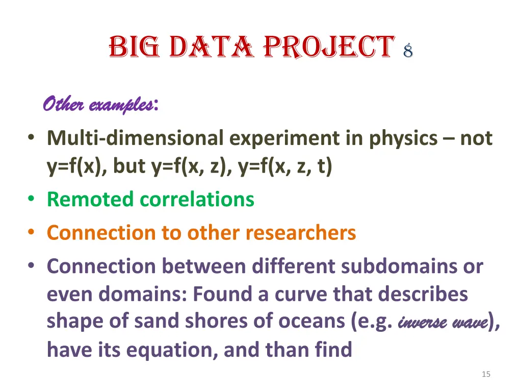 big data project 8