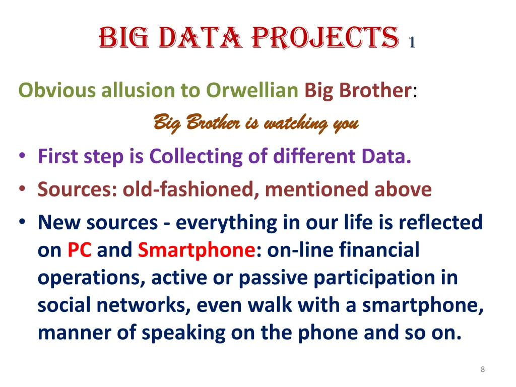 big data projects 1