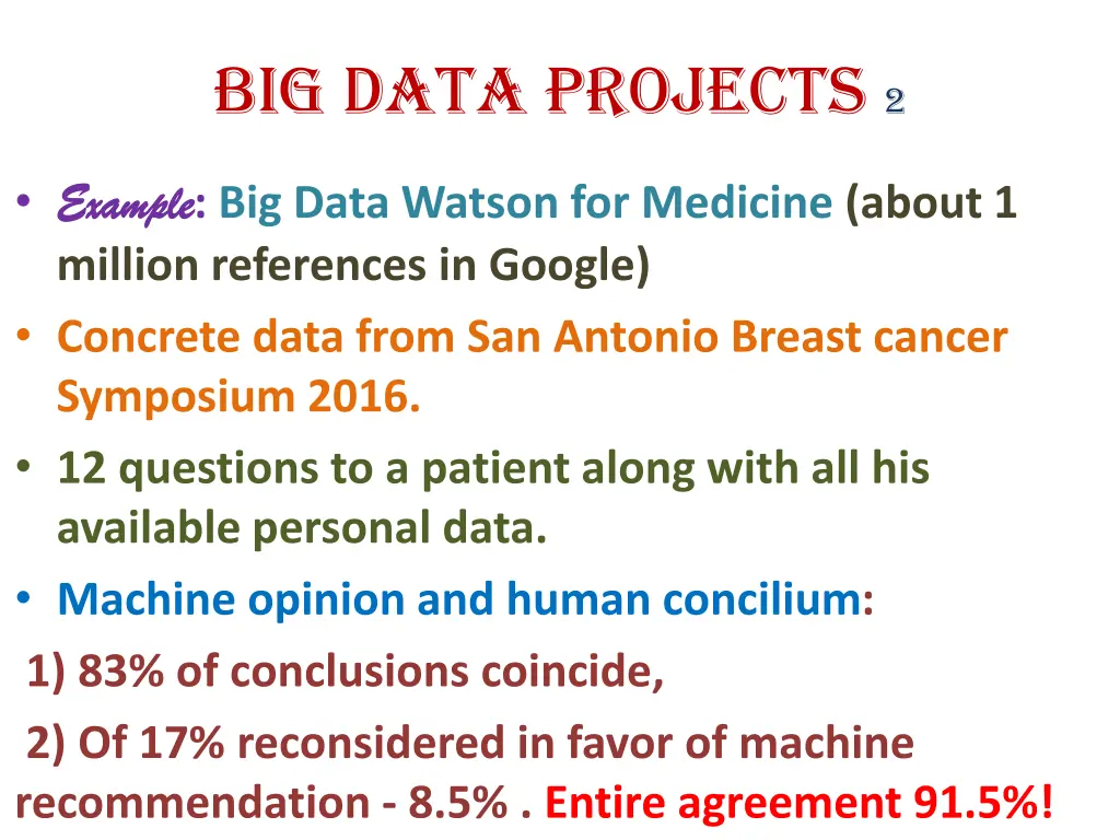 big data projects 2